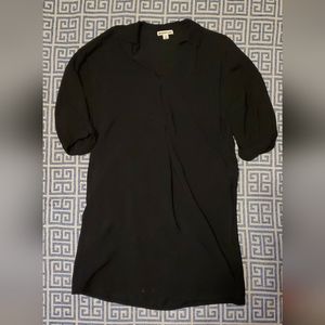 Whistles Black Collared Dress